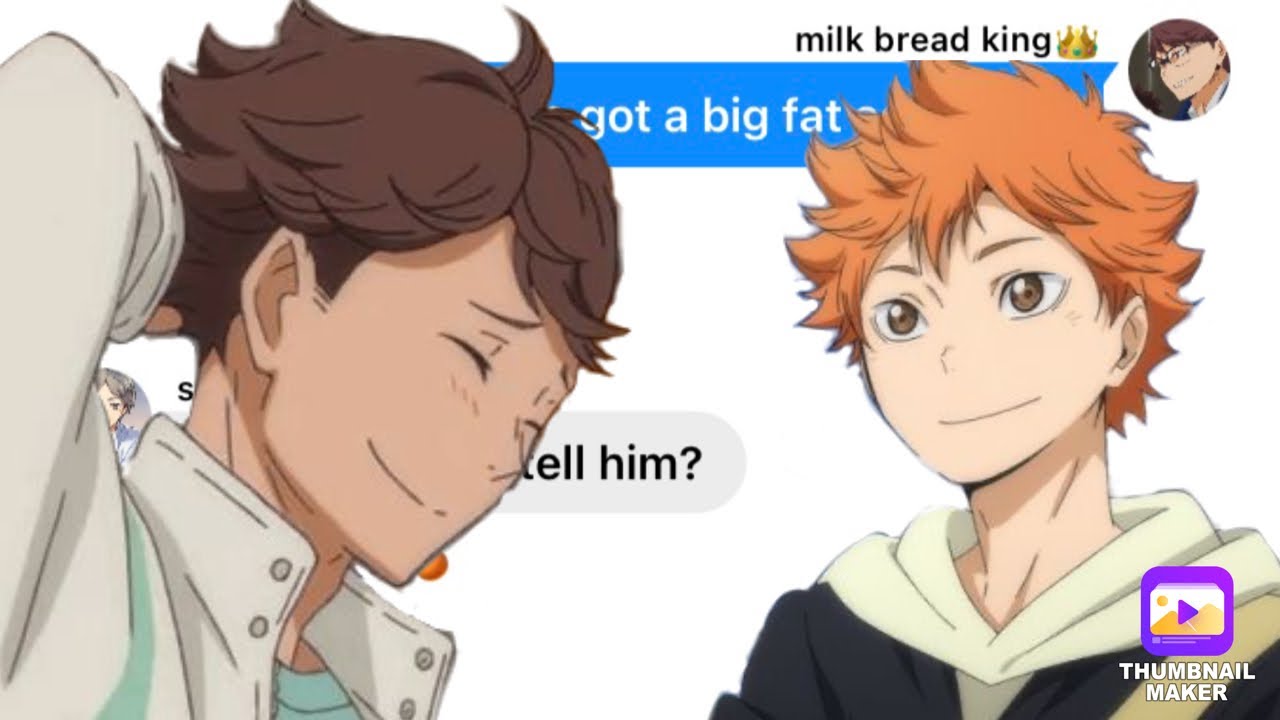 Oikawa Likes Hinata?! //The Crush Song// Haikyuu Lyric Prank (Oihina)