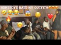 My boyfriends react to my outfits!!!/HOMEBOYS RATE MY OUTFITS *hilarious*