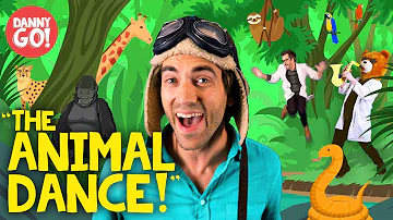 "The Animal Dance!" 🦁/// Danny Go! Kid's Songs About Animals