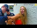 Terribly Addict Beats The Hell Out of Husband, Threatens Cops With Rich Lawyer & Learns Lesson