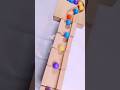 Marble get run race slope wood race #satisfying #viral #shortvideo #shorts #video #asmr #short