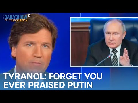Tyranol: The Drug For Conservatives Who Want to Forget They Praised Putin | The Daily Show