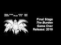 Final stage  the burden game over 2010