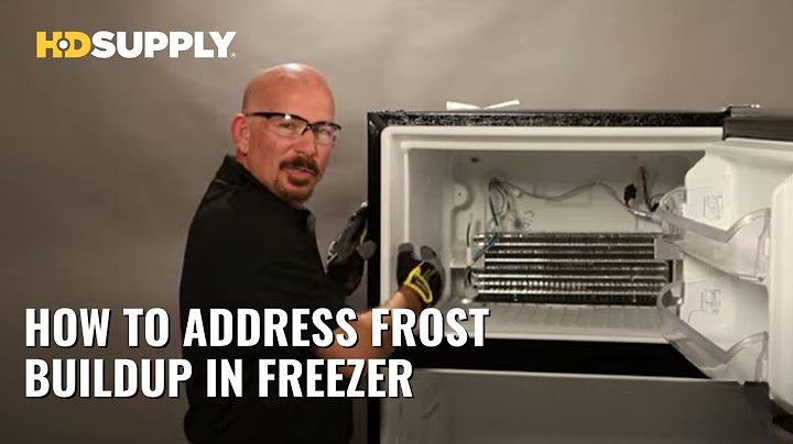 How to Address Frost Buildup in Freezer | HD Supply