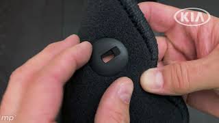 Floor Mat Hardware Replacement - Kia Soul 1.6L 2012