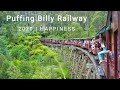 Puffing Billy Railway 2021(Belgrave to Lakeside) Melbourne , Australia