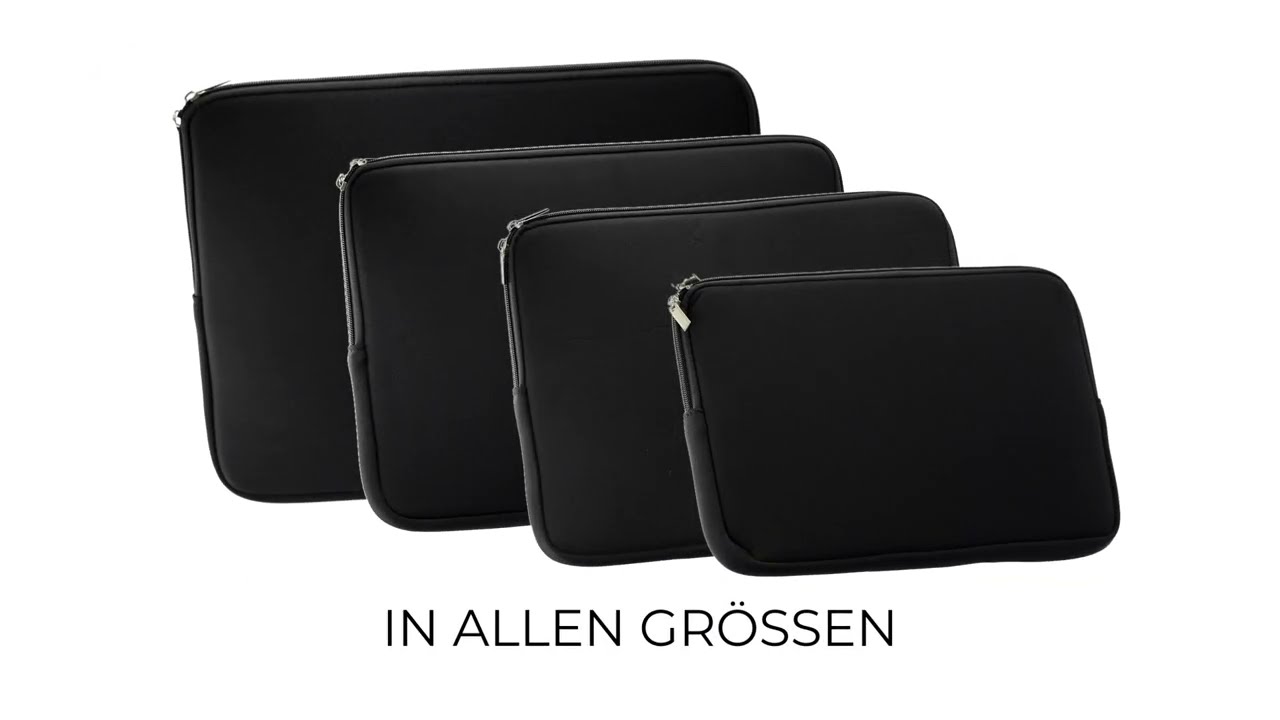 Neopren Laptoptasche, Notebooktasche, wasserabweisend