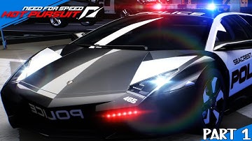 【Need for Speed: Hot Pursuit】 Cop Career Gameplay Walkthrough Part 1 [PC - HD]