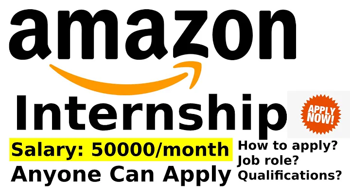 Amazon Internship Drive | 50 thousand/month | Anyone can apply