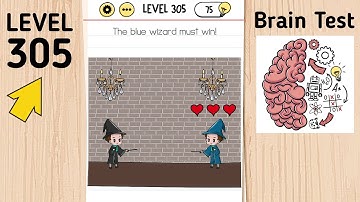 Brain Test Level 305 The Blue Wizard Must Win!