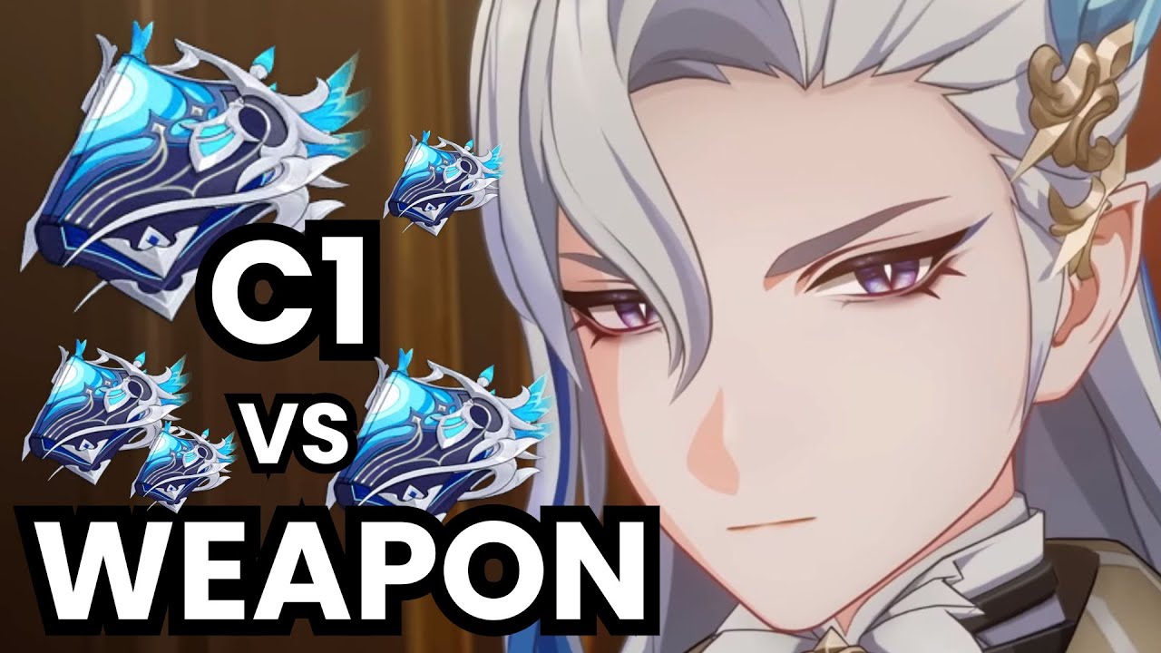 C1 OR SIGNATURE WEAPON: WHICH IS THE BEST CHOICE FOR YOUR NEUVILLETTE? - Genshin Impact