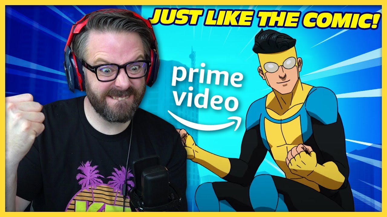 Invincible on Amazon Looks JUST Like the Comic - Kinda Funny Live Reactions