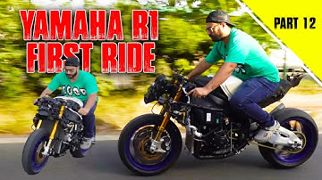 YAMAHA R1 FIRST RIDE AFTER REBUILD | ULTIMATE R1 BUILD | SIMRAN KING