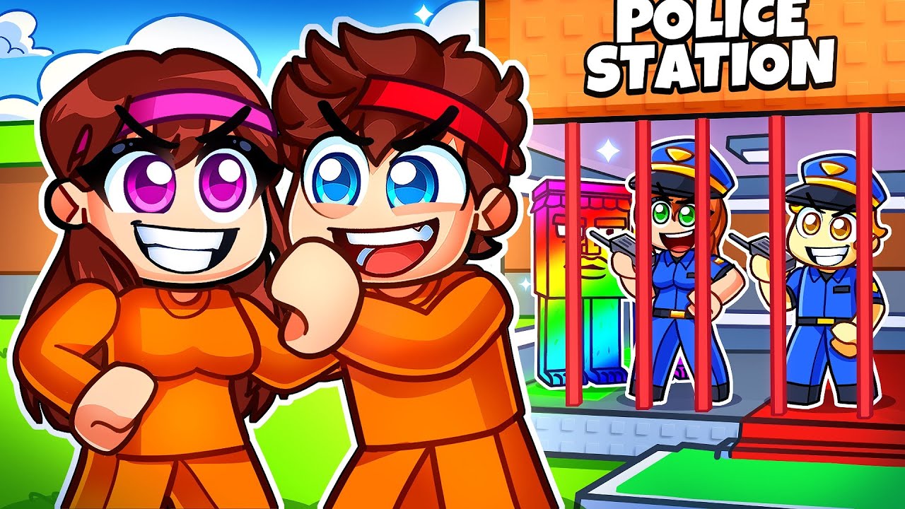 Police vs Voleurs sur Steal a Brainrot Roblox !