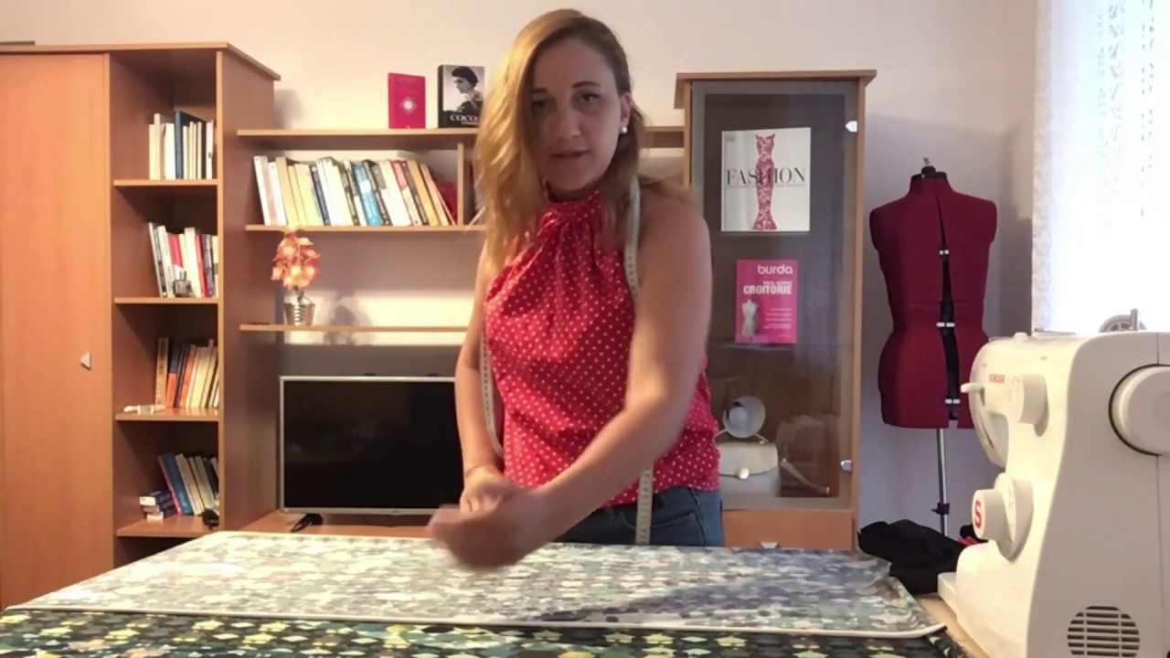 Cum sa cosi o fusta luand doar doua masuri si realizand doar cinci cusaturi.