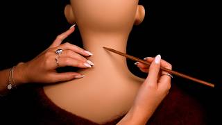 ASMR | Sophie gives you back and neck tingles (sticks, cooling mist, nails, soft spoken)