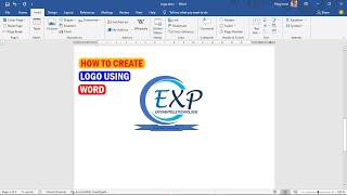 How To Create And Print A Professional Logo Using Microsoft Word