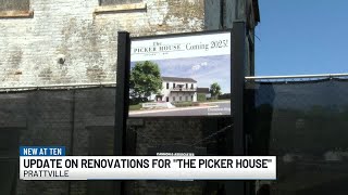 Update on renovations for 'The Picker House'