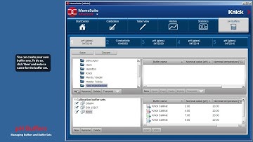 MemoSuite - pH Buffers Management