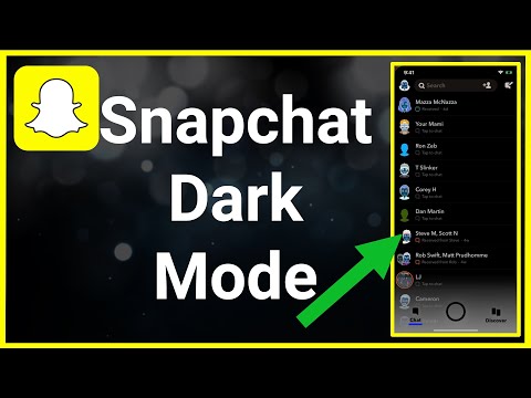 Snapchat Dark Mode! Yes!!!