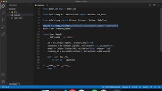 Mini Curso SQLAlchemy con Python 1  Crear Modelo
