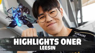 T1 ONER LEESIN | Highlights ranked