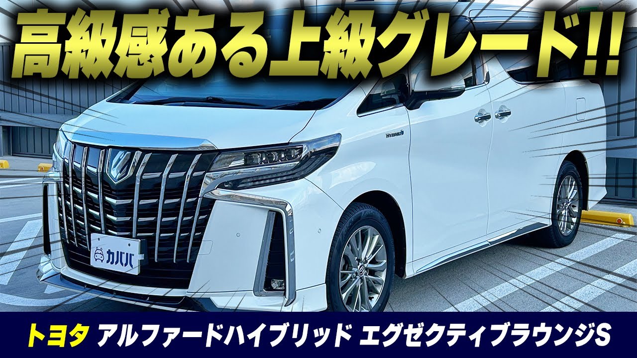 アルファードハイブリッド エグゼクティブラウンジS】エグゼクティブ