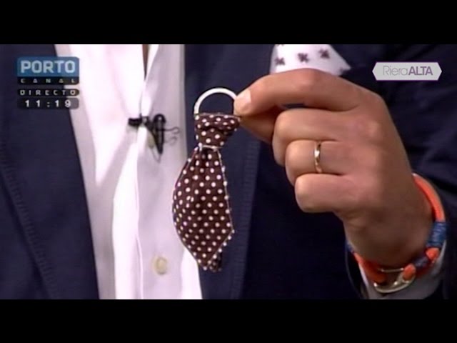 Sugestão para o Dia do Pai: Porta-Chaves Gravata - Costura com Riera Alta -  YouTube