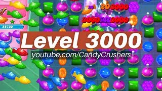 Candy Crush Saga - Level 3000 - No boosters! ☆☆☆ screenshot 2
