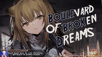 Thumbnail of 1 HOUR Nightcore - Boulevard of Broken Dreams - (Lyrics)