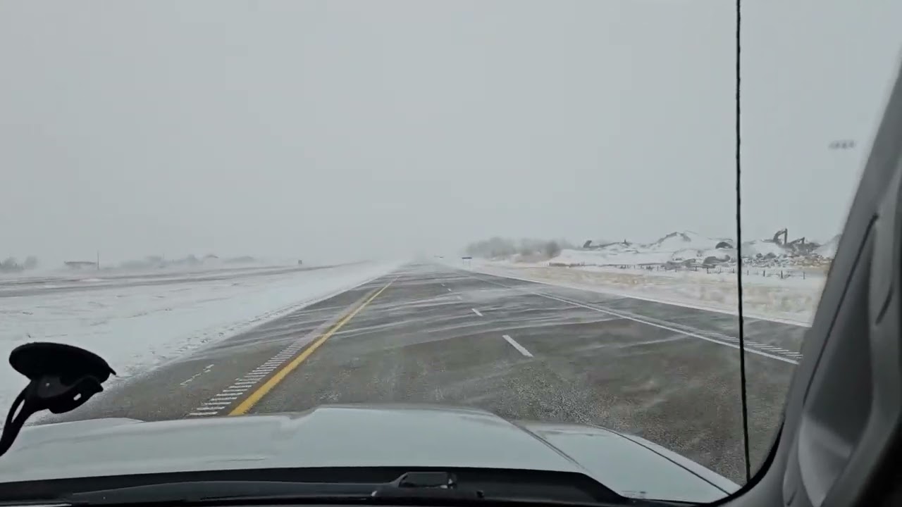 Asi esta la visibilidad en el 4 para Lethbridge, peligroso pero es una chulada. 