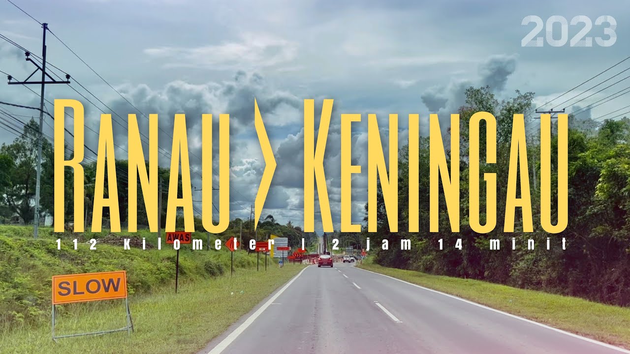 #jalan_b23 | RNU-KNG Perjalanan dari Ranau ke Keningau, Sabah