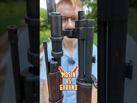 Mosin Nagant Vs M1 Garand!!!