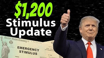 GREAT! $1,200 Second Stimulus Check Update & New Stimulus Negotiation Report Oct 4