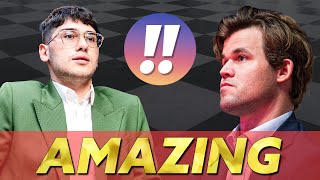 Most AMAZING move of the year | Magnus Carlsen vs Alireza Firouzja | Champions Chess Tour 2024