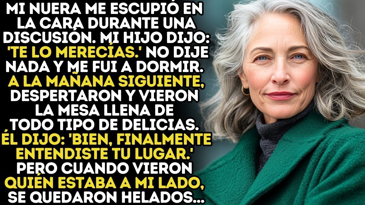 Se Quedó En Silencio Después De Que Su Nuera Le Escupiera; Por La Mañana