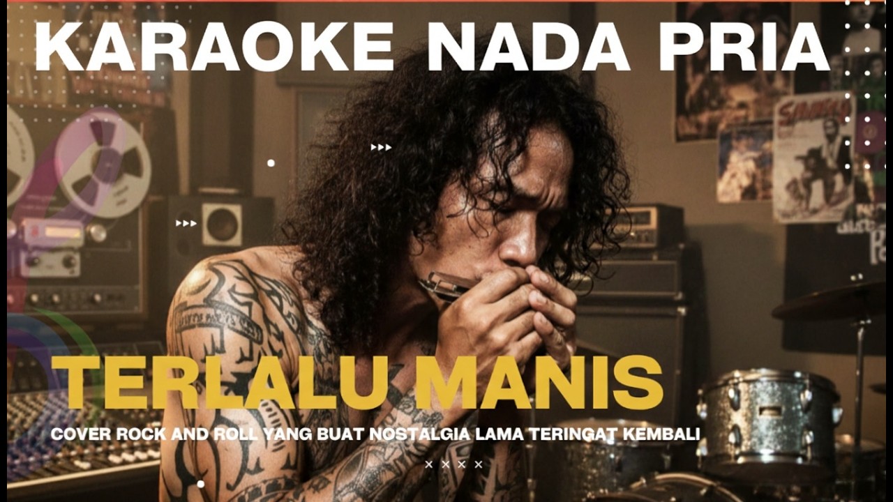 KARAOKE Terlalu Manis – Slank | Versi Terbaru 2026 Nada Pria | No Vocal – VoxStatic Studio