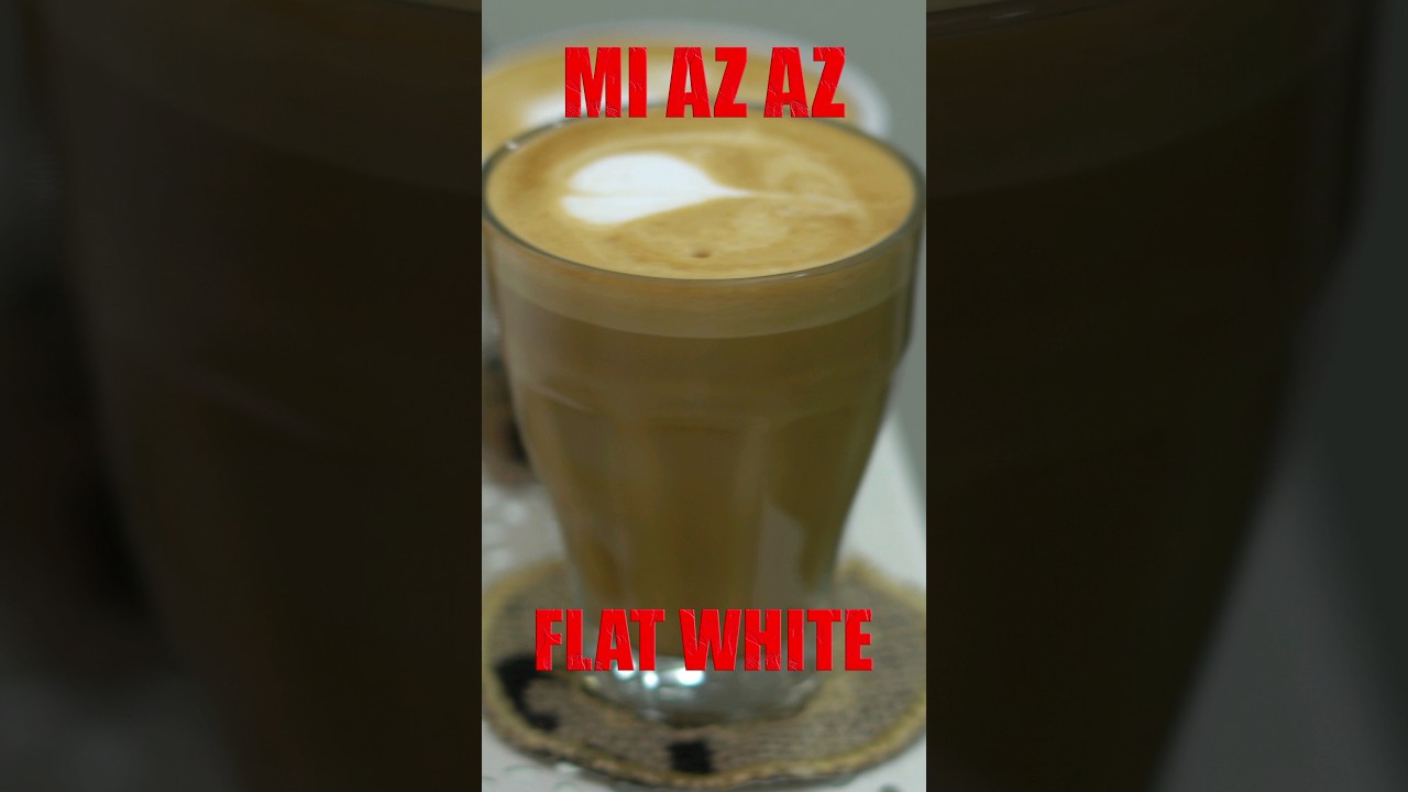 A Flat White: Ausztrál kávékülönlegesség, amit imádni fogsz