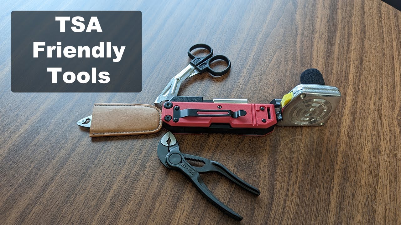 Jeremy vs. TSA Friendly Tool Set (Fly with full tool set!) YouTube