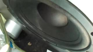 Jbl 8 in the work van, on a SAE 1000d sundown amp