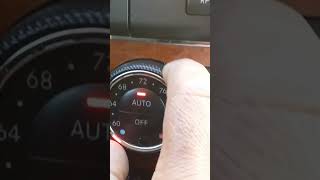 Mercedes Air Conditioning Trick