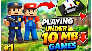 Playing Under 10mb games Part-1 😯 | City block | #1