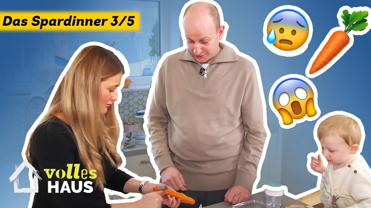 2 Euro Challenge: Kann Silvia günstiges 3 Gänge-Menü für Großfamilie kochen? | Die Wollnys | RTLZWEI