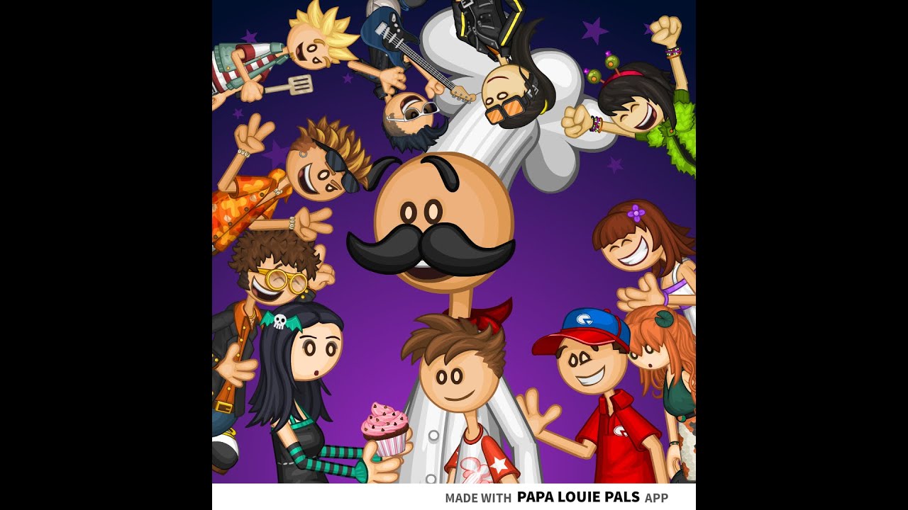 All Papa Louie Games`s Intro Stories (2007-2022)