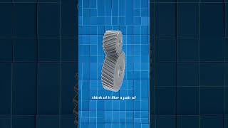 As long as they mesh, right? Why engineers ACTUALLY build herringbone gears?