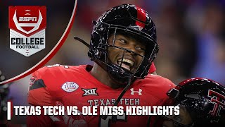 Texas Bowl: Texas Tech Red Raiders vs. Ole Miss Rebels | Full Game Highlights