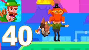 Bowmasters - New Update TurkeyGirl Gameplay Walkthrough Part 40 (iOS, Android)