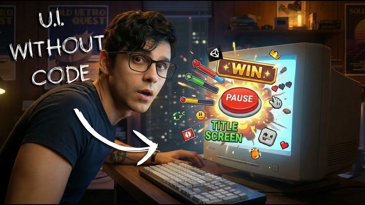 Я позволил ИИ создать пользовательский интерфейс моей игры… И это действительно сработало! (Учебн...