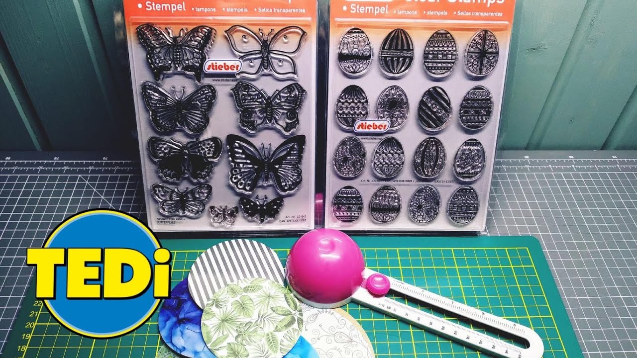 Tedi Kreisschneider & Clear Stamps Testen ️ 9.02.2022 YouTube