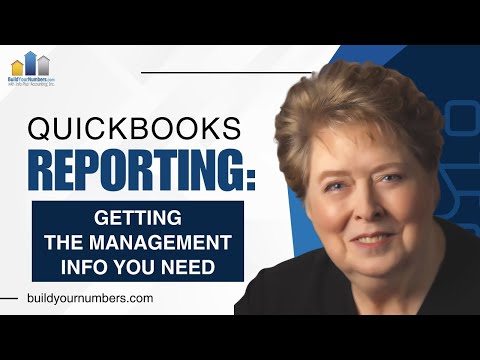 Seminar Intro: QuickBooks Management Reporting Essentials - YouTube